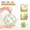 4E's Novelty Glow in Dark Expandable Ball also known as Breathing Balls for Kids, Expandable Fidget Toy, Colourful Expanding Ball Toy, Stress Relief for Ages 3+, 6 to 12” Large Expanding Sphere Balls